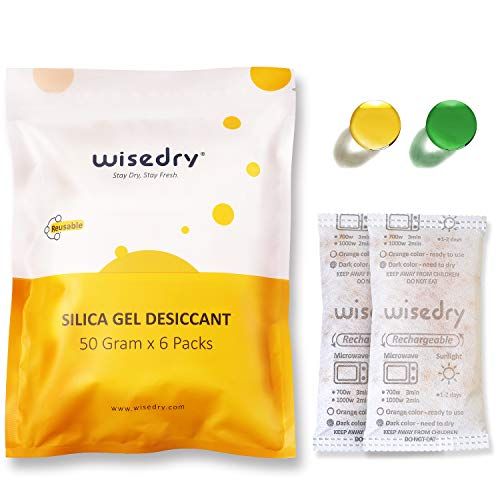 wisedry Silica Gel packs Sachets Bags 