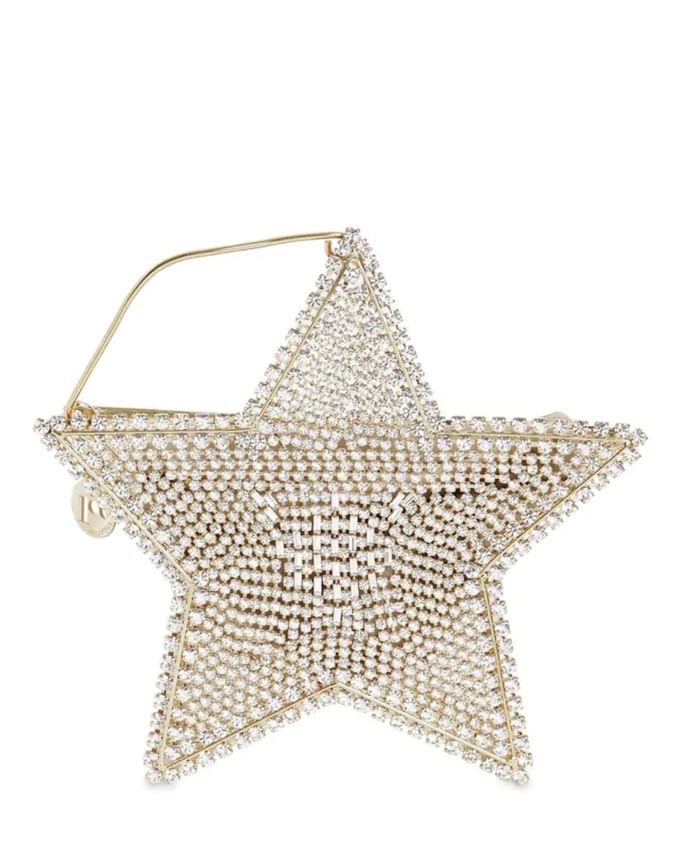 婚禮包款推薦：Rosantica 水鑽裝飾星星手拿包