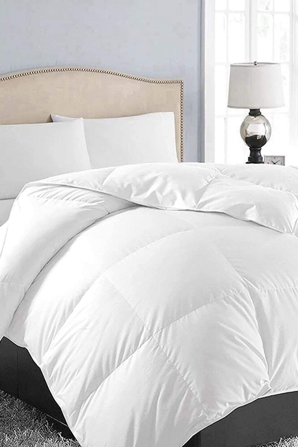 Thick White Comforter