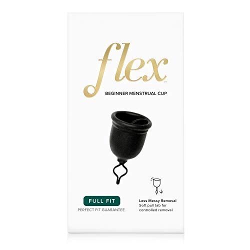 Flex Cup Reusable Menstrual Cup with Pull-Tab for Easy Removal