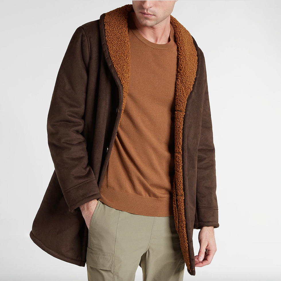 Shearling Coats Are the Transition Weather Staple Every Man Needs