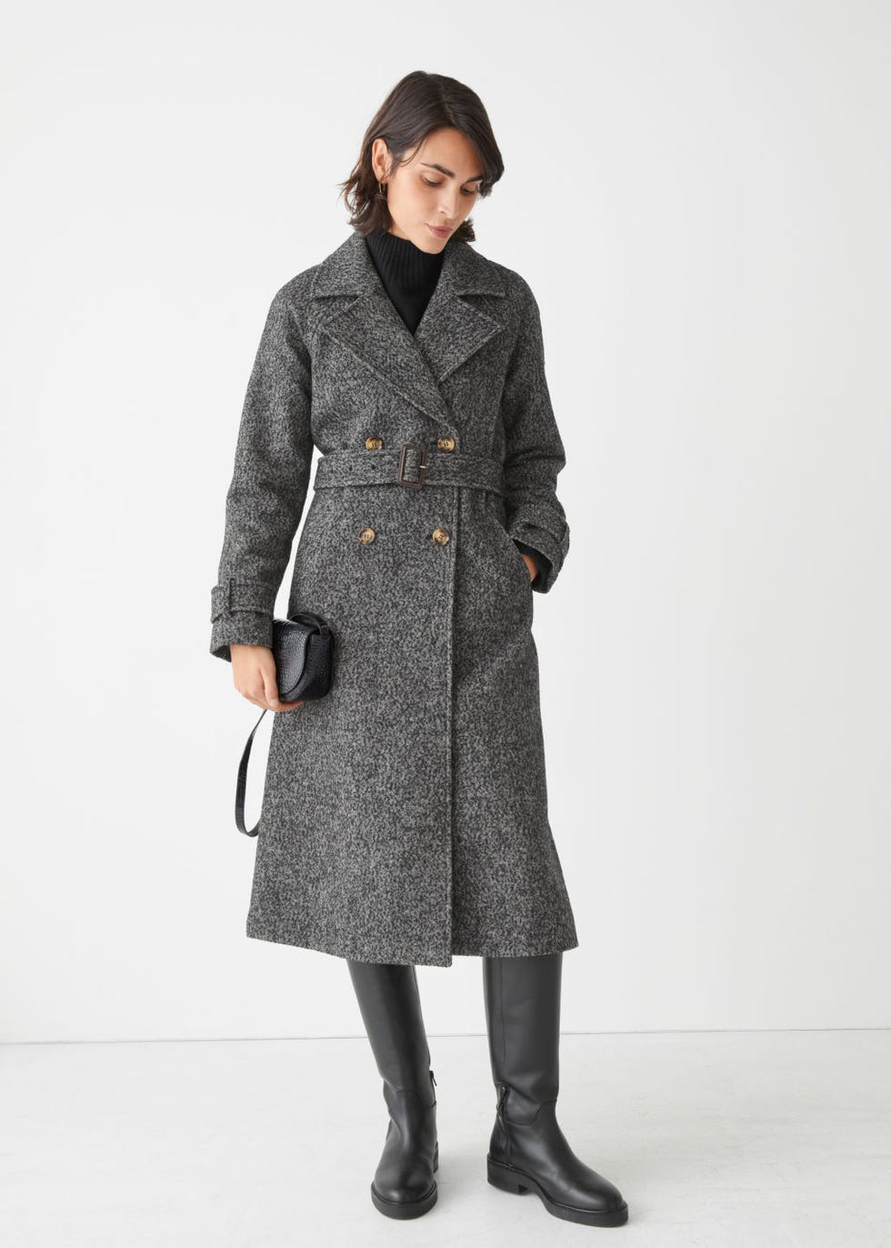 Belted Wool Coat