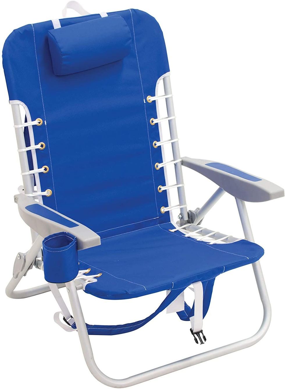 Lace-Up Folding Beach Chair