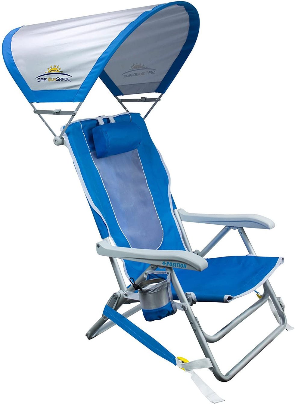 Shaded Beach Chair