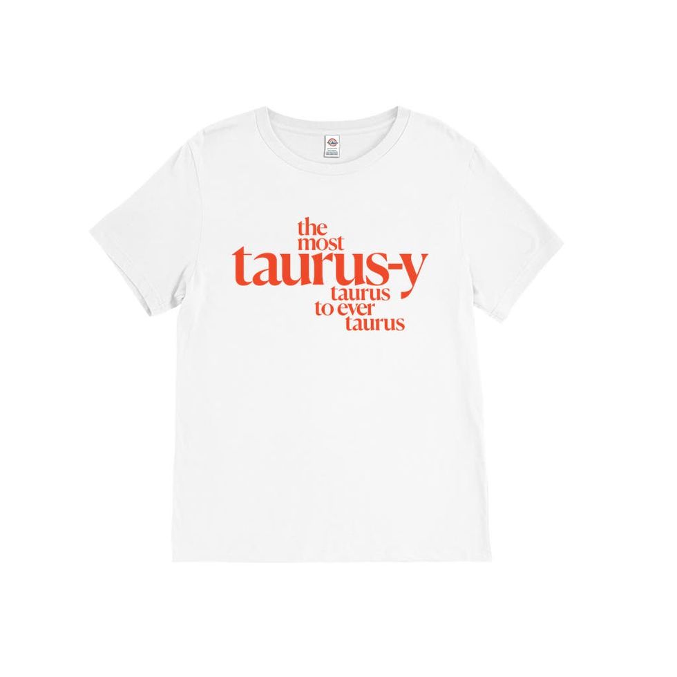 The Most Taurus-y Taurus T-Shirt in Red