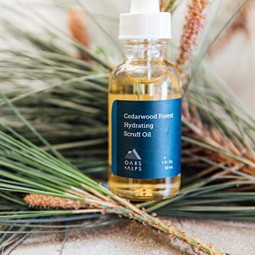 Oars + Alps Beard Oil for Men, Made with Naturally Derived Ingredients, Vegan and Gluten Free, Cedarwood Forest Scent, TSA Friendly, 1 Fl Oz
