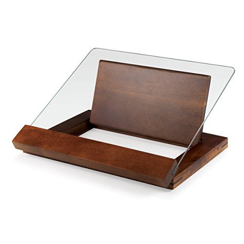 TOSCANA Acacia Wood Cookbook Stand