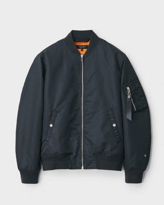 Manston Recycled Nylon Bomber Jacket