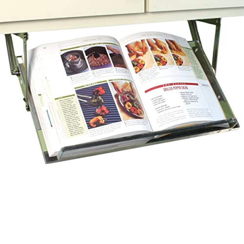 Clear Solutions Under Cabinet Mounted Cookbook Holder