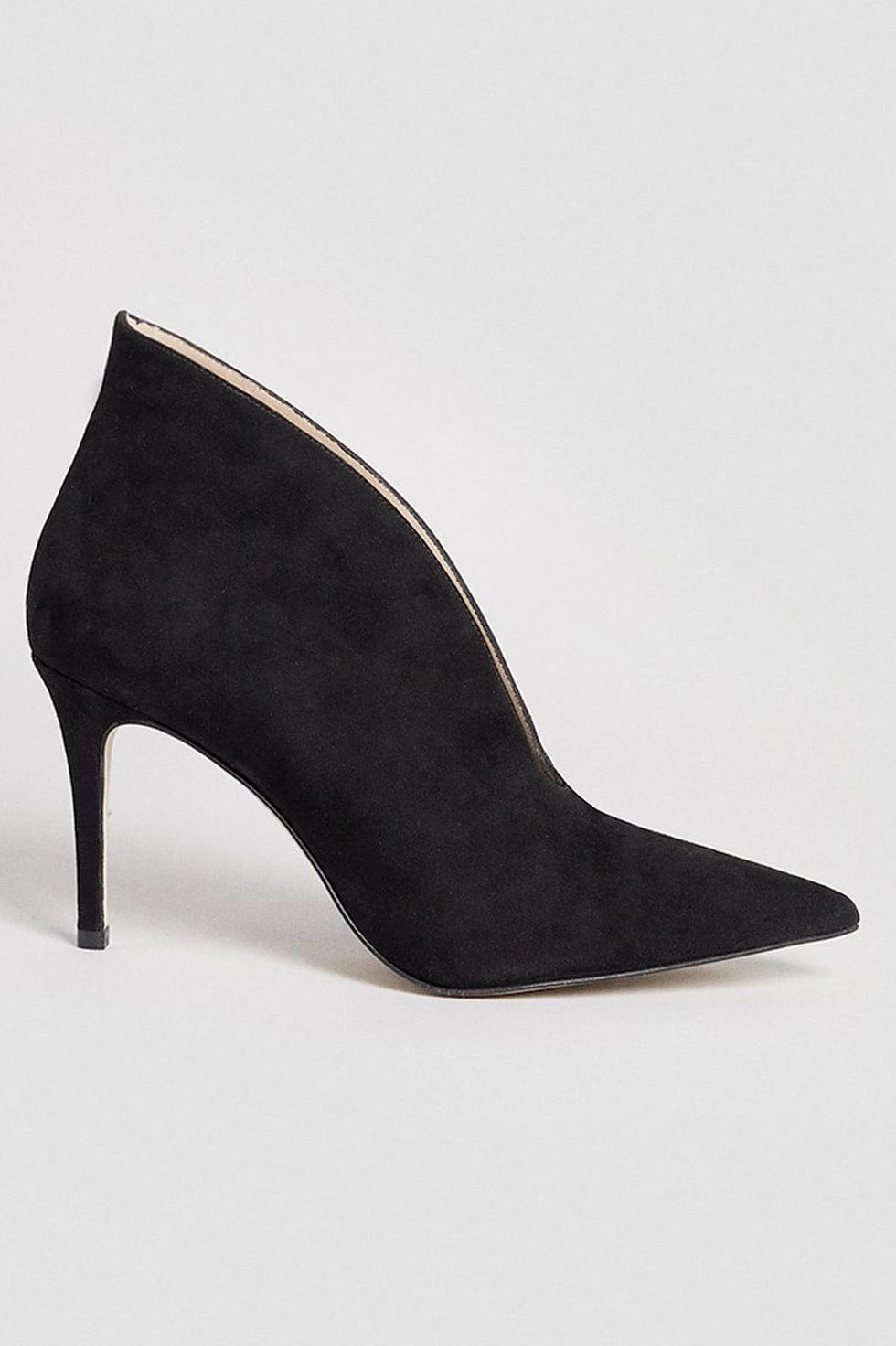 Suede Point Ankle Boot