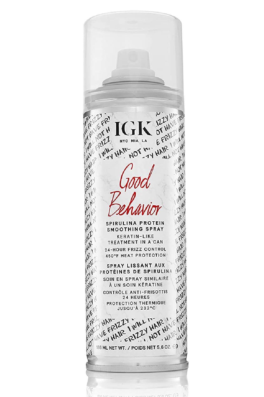 IGK Good Behavior Spirulina Protein Smoothing Spray