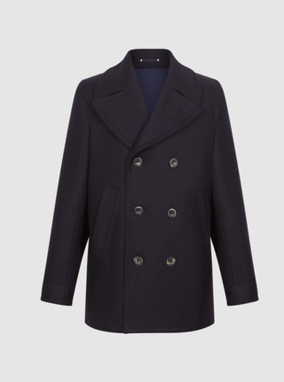 Melton Wool Peacoat