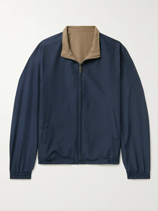 Reversible Shell Harrington Jacket