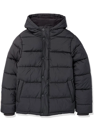 Heavyweight Hooded Puffer Coat