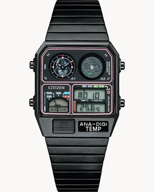 Citizen x Star Wars Darth Vader Ana-Digi Temp Watch