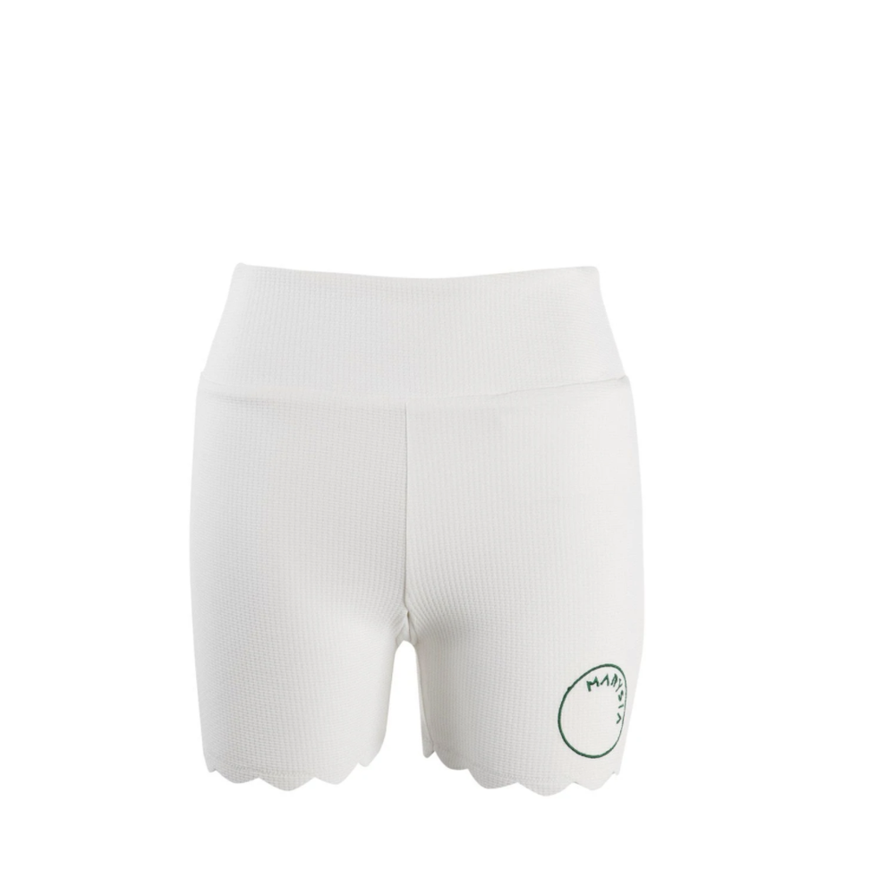ALO Yoga Bicycle Cycling Spin Shorts White High Waist. Size Women s XS
