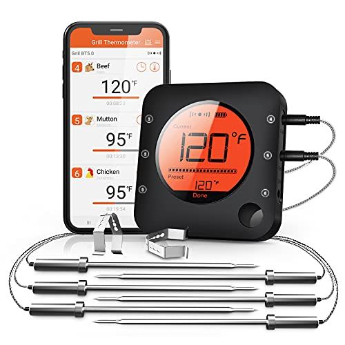 Meat Thermometer Oven Safe, 2 Pieces Dishwasher Safe Meat Thermometers for  Cooking and Grilling, 2.12'' Stainless Steel Cooking Thermometer for Meat
