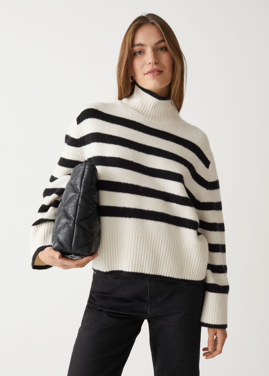 cashmere breton jumper
