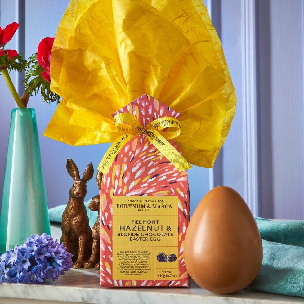 Fortnum & Mason Piedmont Hazelnut & Blonde Chocolate Easter Egg