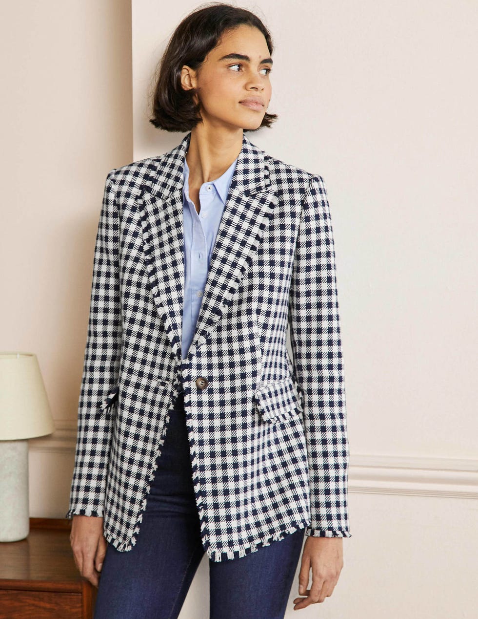 Hever Cotton Twill Blazer