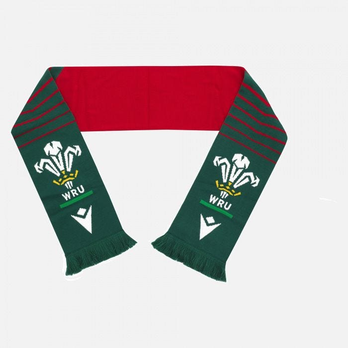 Welsh rugby 2021/22 green scarf 