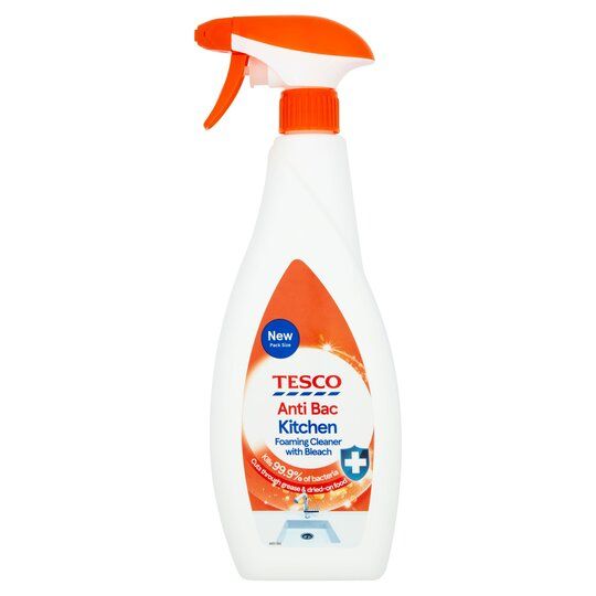 Tesco Antibacterial Kitchen Cleaner With Bleach 750Ml