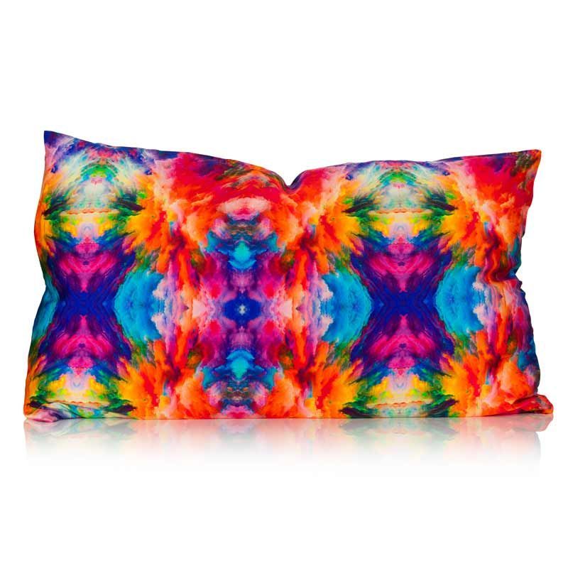 Tie-Dye Pattern Silk Pillowcase