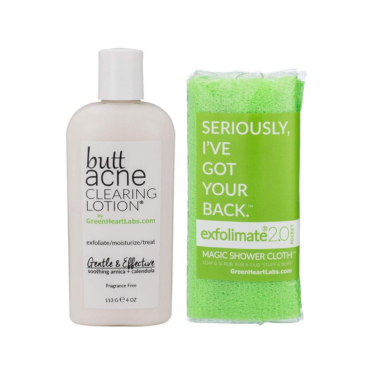 Brilliant Booty Kit With Butt Acne Clearing Lotion