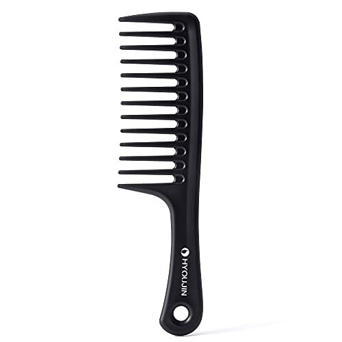 Black Wide Tooth Comb