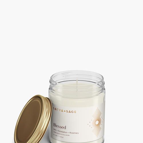 Satya + Sage 5-Ounce Blessed Candle