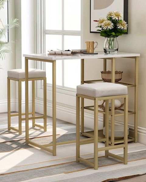 Best Dining Sets For Small Spaces, Bar Stool Table And Chairs Set