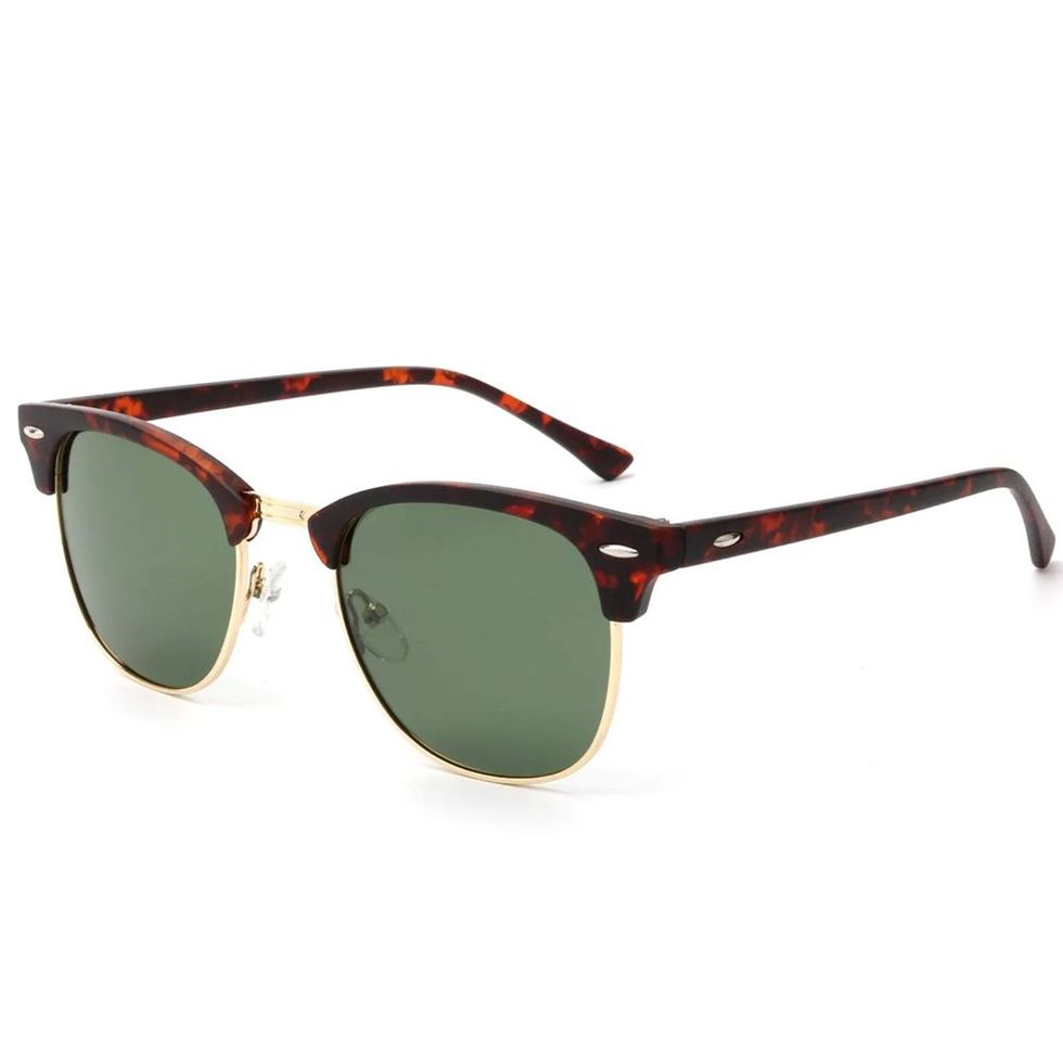 Semi-Rimless Sunglasses for Men