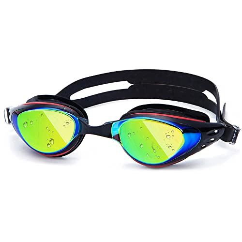 UTOBEST Swimming Goggles for Men Women Adult Junior (Black-3.5)