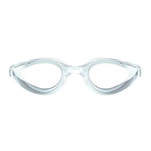 ROKA R1 Anti-Fog Swim Goggles with RAPIDSIGHT Razor Sharp Optics - Clear