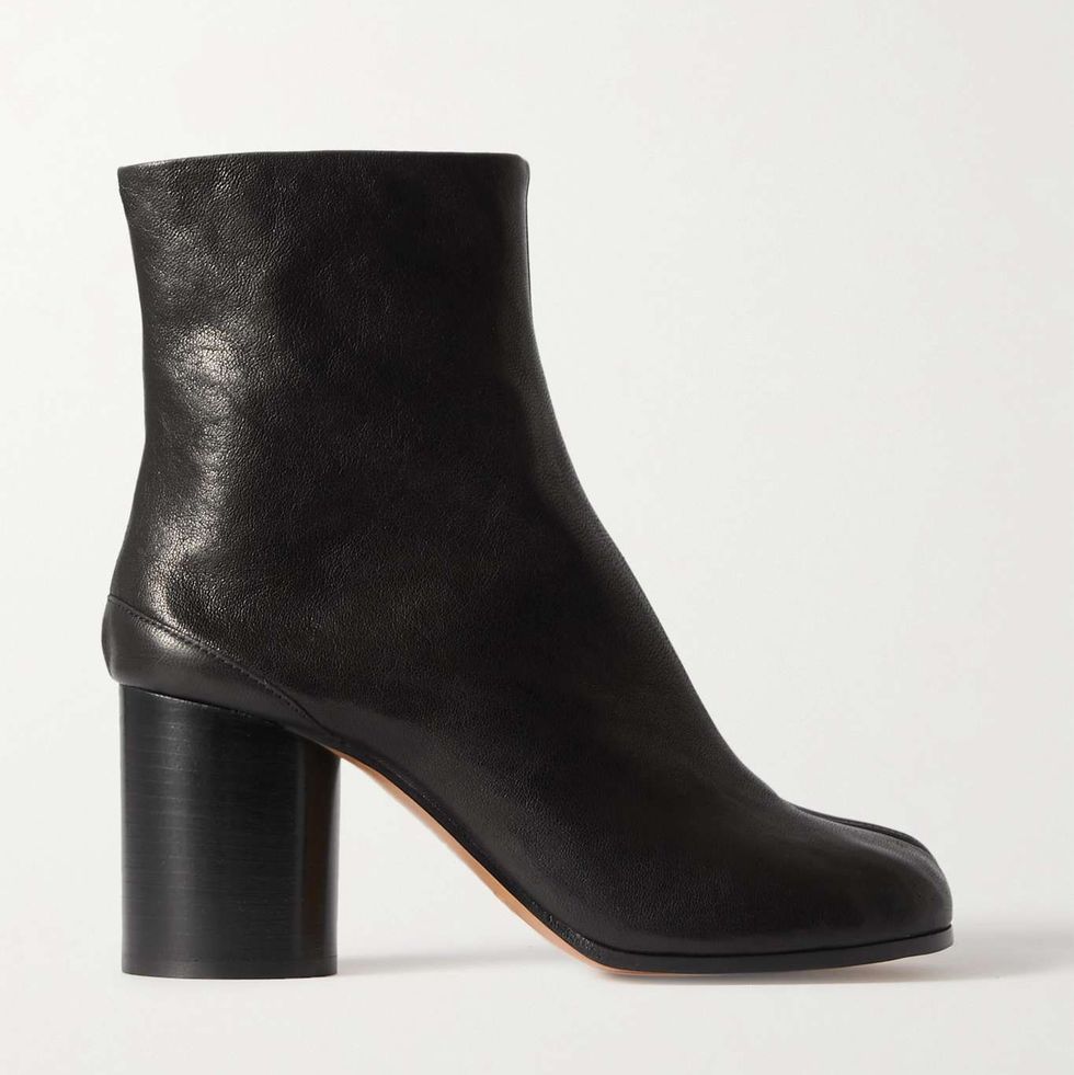 短靴推薦：Maison Margiela分趾設計高跟短靴