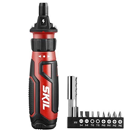 Rechargeable 4V Cordless Screwdriver with Circuit Sensor