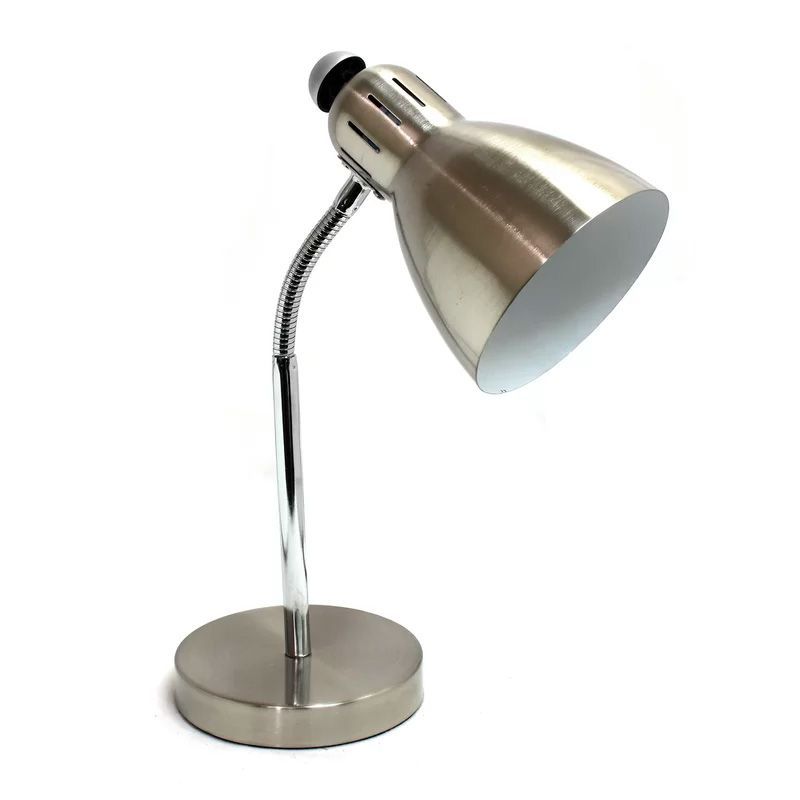 Latitude Run Billur Semi-Flexible 17-Inch Desk Lamp