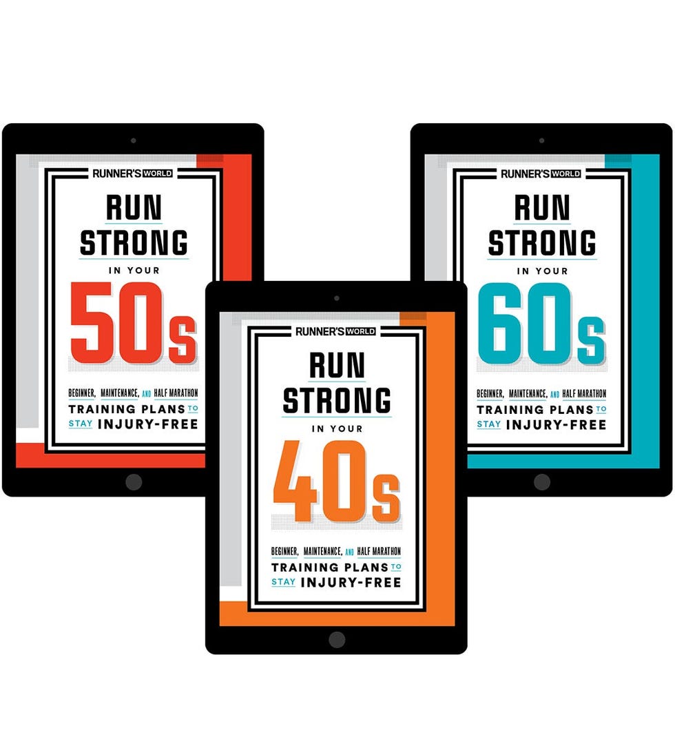 Running in Your 40s, 50s, and 60s: Plan to Run Stronger - Runner's World Shop
