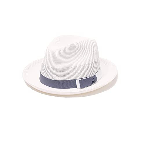 mens white derby hat