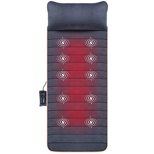 Cotsoco Shiatsu Massage Cushion with Heat, Full Back Massager with  Vibration,Deep Kneading Rolling Massage Chair Pad for Waist,Hips,Muscle  Pain Relief,Use at Home/Office 