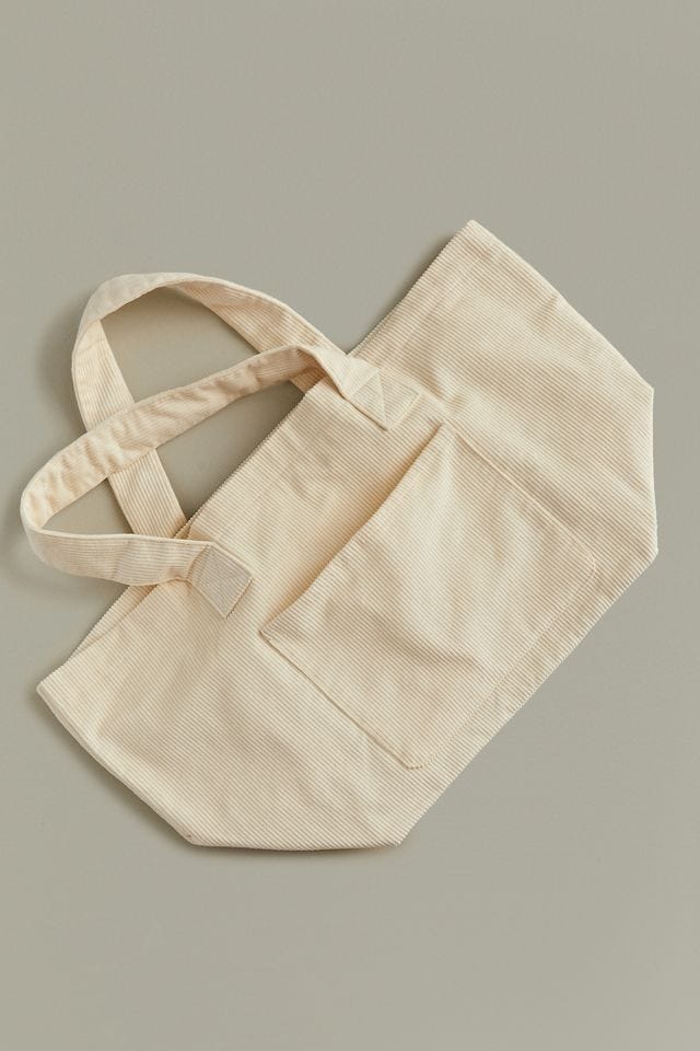 UO Corduroy Day Tote Bag