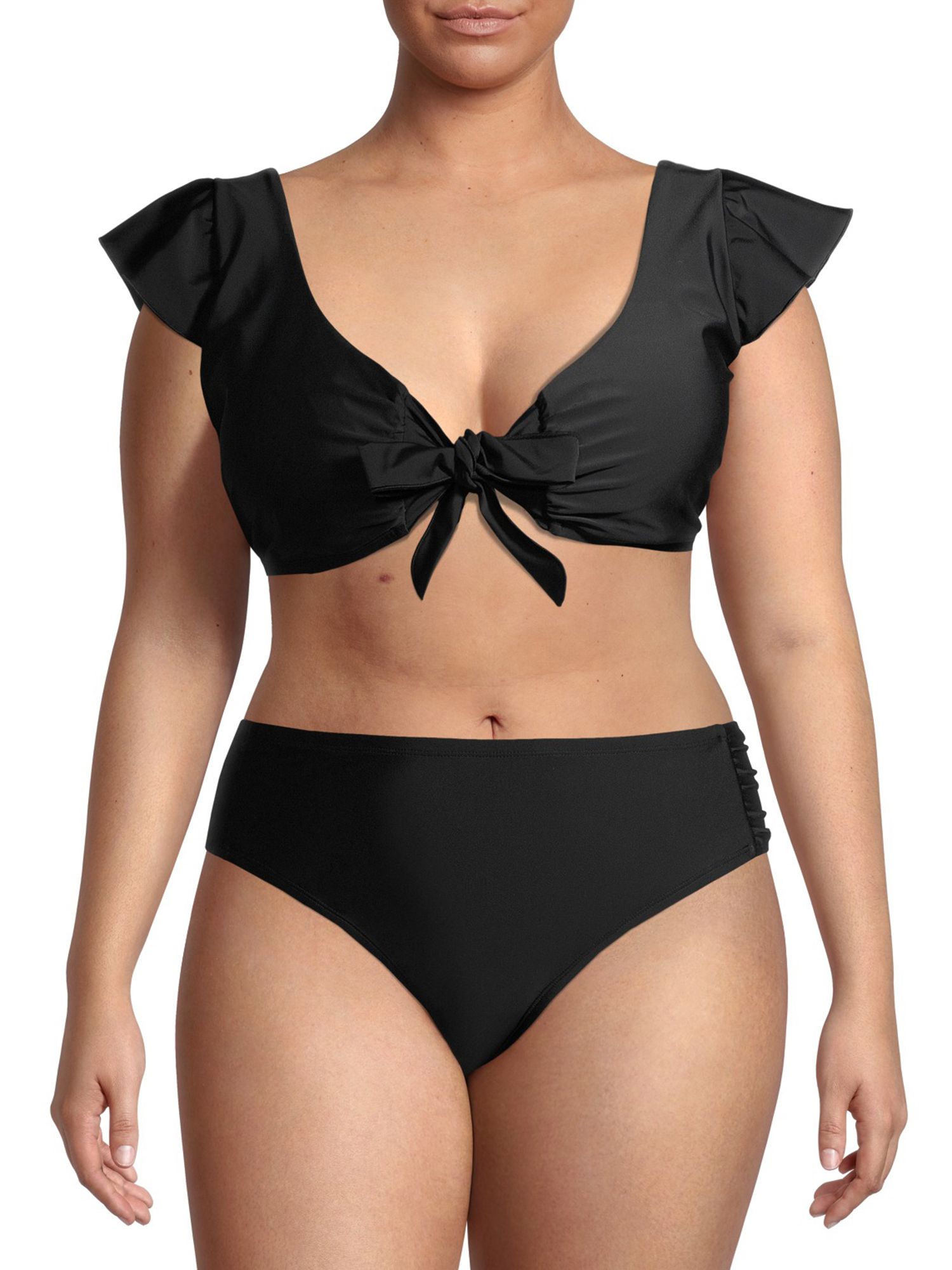 cute two piece swimsuits for plus size