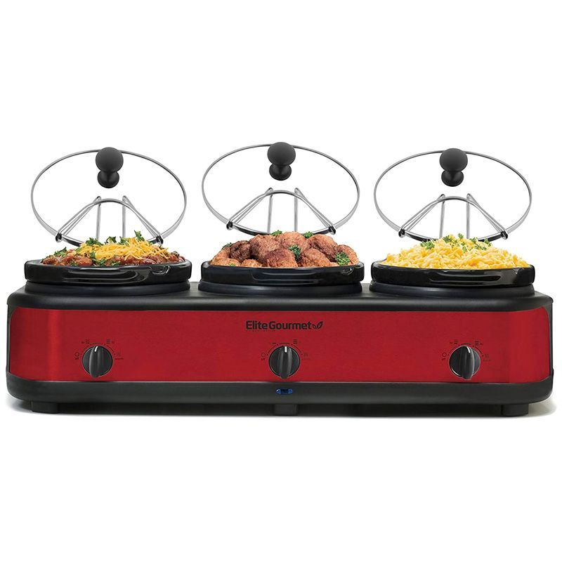 3 burner crock pot