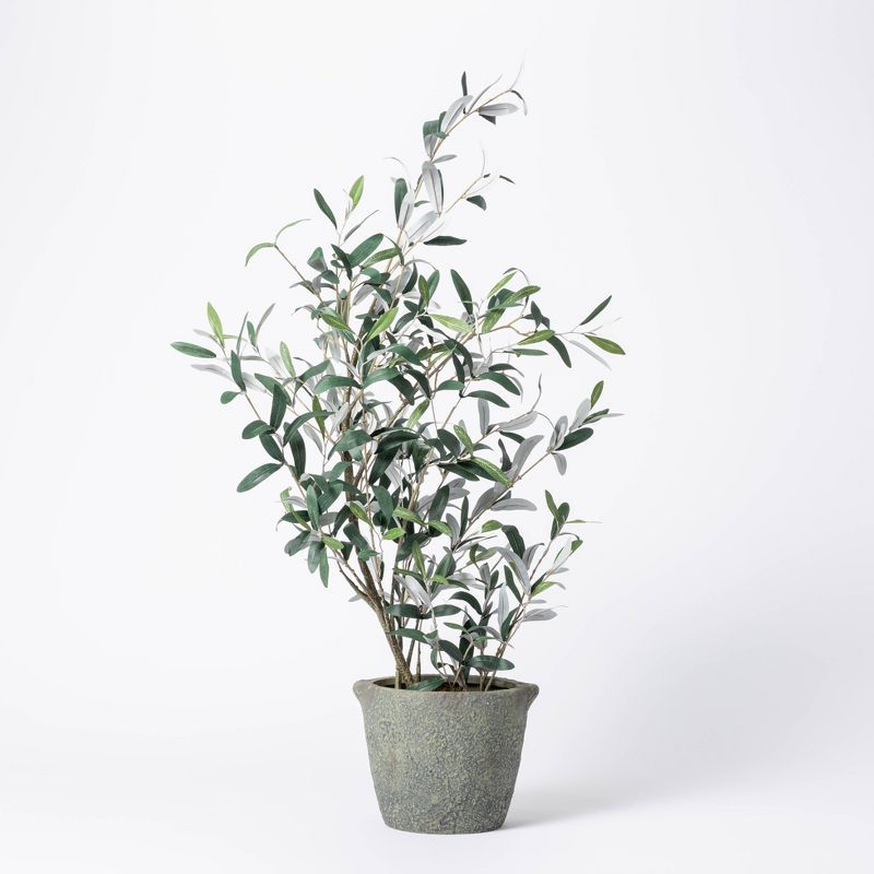 37" Artificial Olive Tree