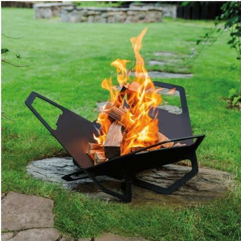 Garden Fire Pit, Square Stone Fire Pit Uk