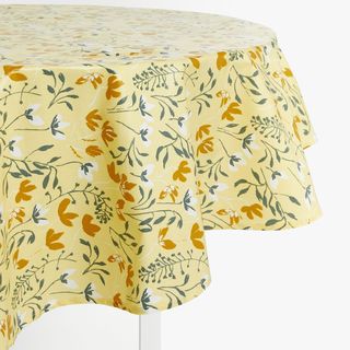 Brins Round Floral PVC Tablecloth