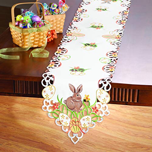 Easter Bunny and Eggs Table Linens Runner, £28