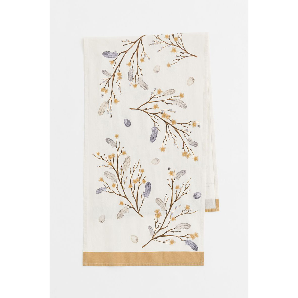 Printed table runner, £6.99