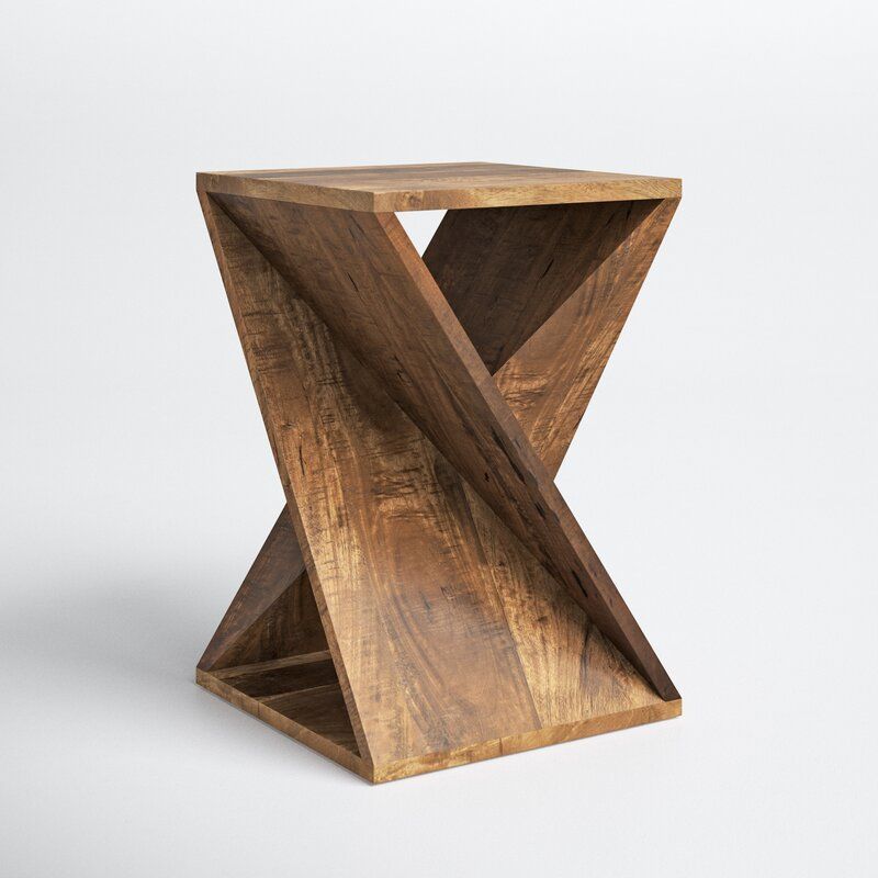 Rivera Abstract End Table