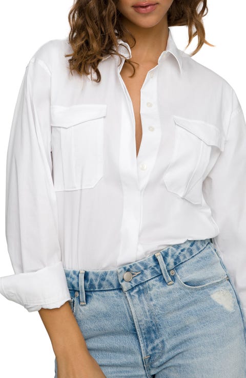 18 Best White Button-Up Shirts 2022 — Best White Button-Downs for Women